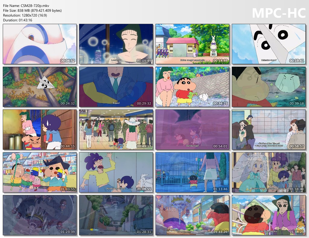 Crayon Shin-chan Movie 28: Gekitotsu! Rakuga Kingdom to Hobo Yonin no Yuusha Crayon Shin-chan Movie 28: Gekitotsu! Rakuga Kingdom to Hobo Yonin no Yuusha